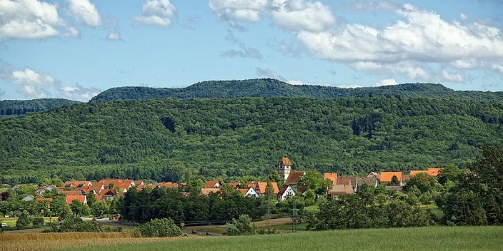 Ortsansicht auf Nehren